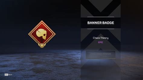 Chaos Theory Badge Update .